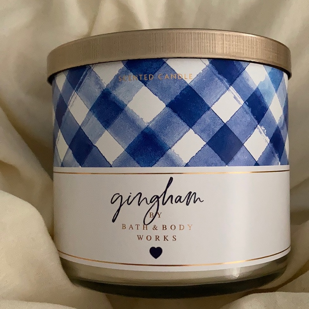 Bath & Body Works Gingham Candle